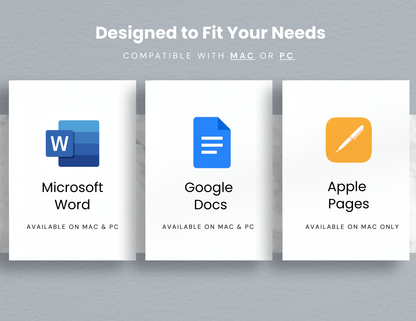 ATS Friendly Resume Template, The Wellington
